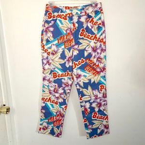 Hawaiian style pants